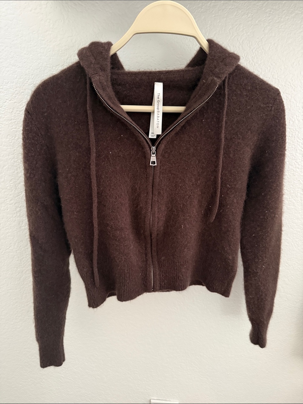 Aritzia Essential Cashmere Idyllic Zip Hoodie